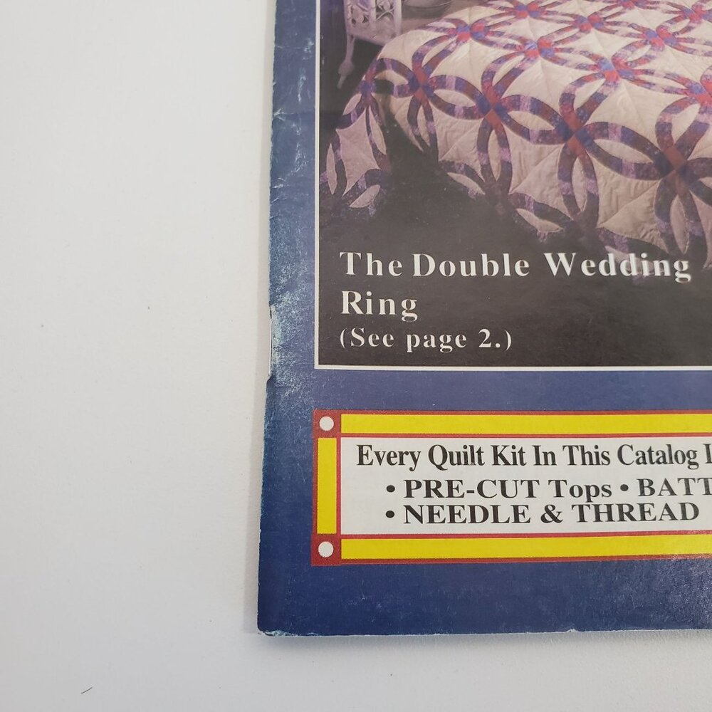 Hearthside Quilts Catalog Issue 19 Double Wedding Ring Vintage 1990s - Picture 4 of 13